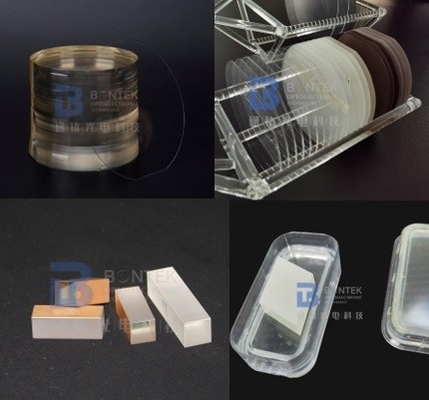 Y64 Cắt tinh thể 4 inch LiNbO3 Wafer một mặt đánh bóng