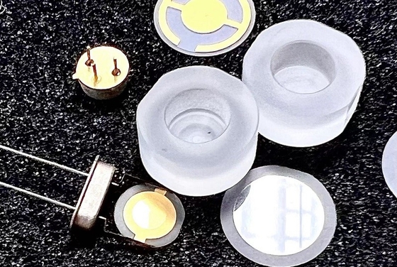 Quartz Caps cuối cho áp dụng nhiệt độ cao và áp suất cao