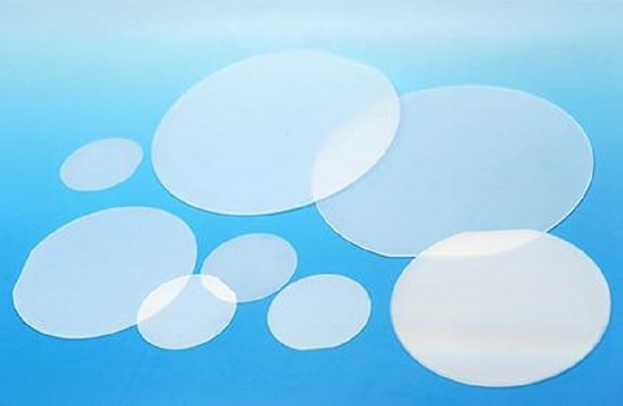 "2" 3" 4" 6" 8" quartz tổng hợp JGS2 cho quang học và dụng cụ khoa học