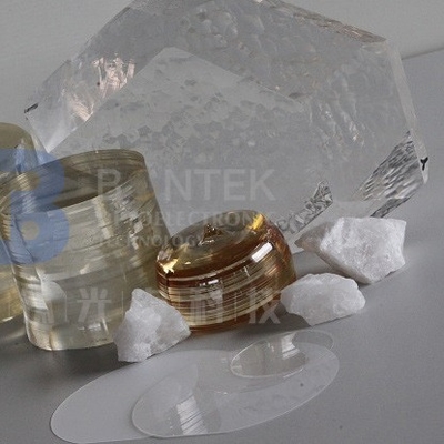 Tinh thể thạch anh wafer áp điện Chất nền chính xác cho quang điện và thời gian