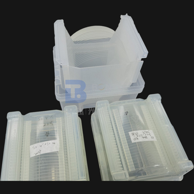 4 '' 6 '' Silica Wafer 500um SiO2 HPFS nung chảy với khả năng kháng hóa chất tuyệt vời