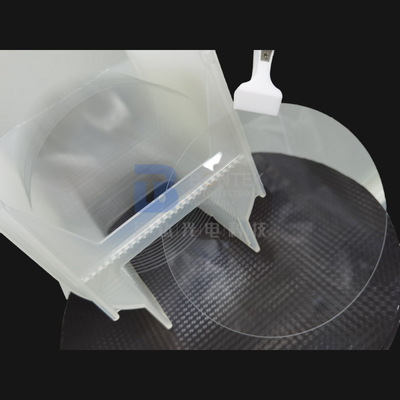 Không hạt Z Cut Crystal Wafer thạch anh 3 inch hai mặt được đánh bóng