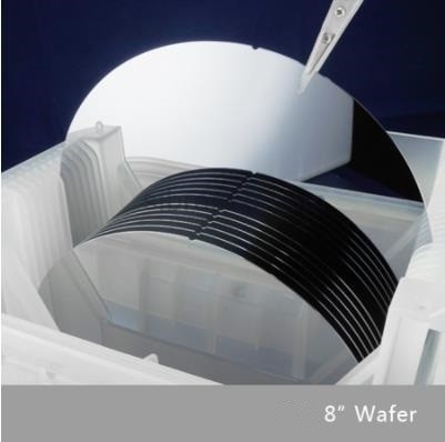 6 '' 0,5mm Lithium Tantalate Wafer cho quang học phi tuyến, cảm biến hồng ngoại thụ động