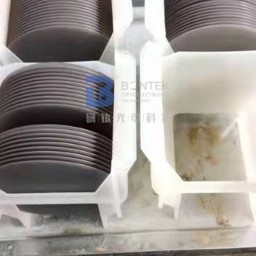 0,25mm 42 ° Y Lithium Tantalate Wafer cho đầu dò cảm biến áp điện