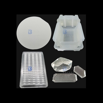 Hai mặt được đánh bóng một mặt bằng thạch anh thạch anh Wafer siêu mỏng Cắt DT siêu mỏng