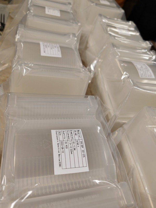 JGS1 JGS2 Tấm wafer thủy tinh và thạch anh JGS3 cho độ ổn định hóa học rõ nét quang học vượt trội