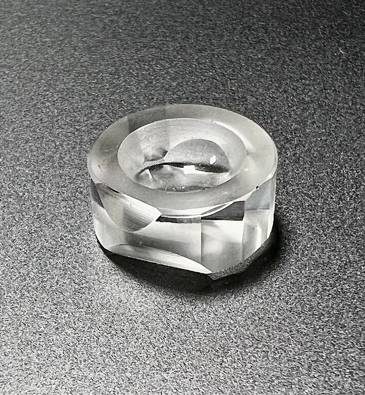 AT Cut Coated Quartz End caps Đối với cảm biến áp suất chế độ cắt độ dày