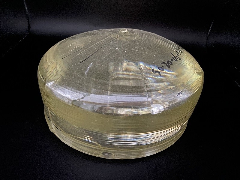 4 Inch LiNbO3 Wafer Polished 5mol% MgO Dope Cho các ứng dụng từ và quang học