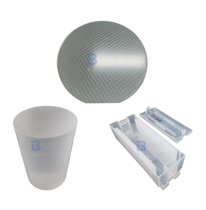 Tấm thạch anh hợp nhất 8 inch 12 inch JGS1 cho laser quang học và chất bán dẫn