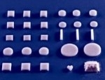 Chips Of LiF Mg Cu, PThemoluminescent Dosimeter cho cá nhân và thuốc dosimeter