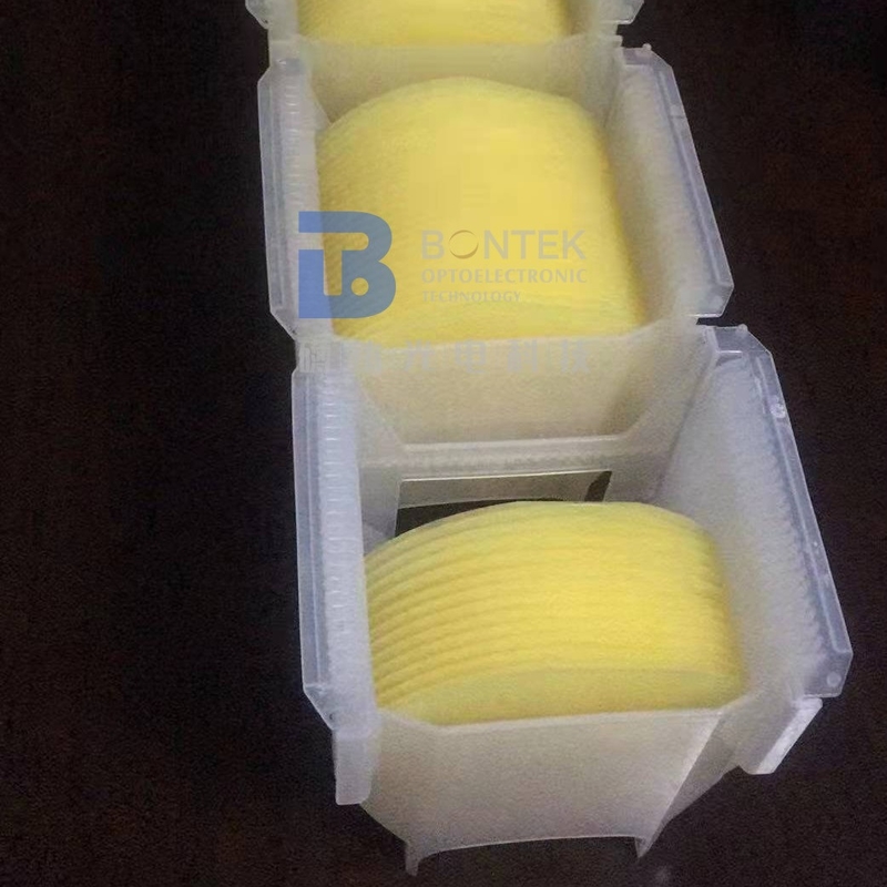 Wafers Langasite áp điện cho các bộ lọc hoạt động cả ở sóng lớn và sóng bề mặt