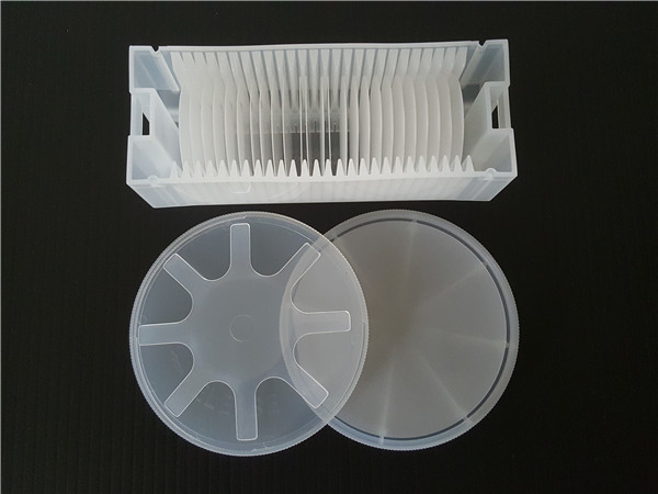 3 inch và 4 inch Single Crystal Quartz Wafer cho SAW và MEMS Thiết bị quy trình sản xuất