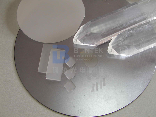2 '' DSL Wafer thạch anh đơn pha lê không hạt X-Cut Y-Cut cho chất bán dẫn