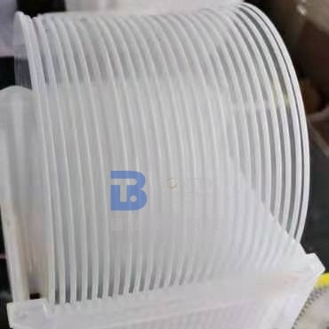 Đen 4 inch 0,35mm Lithium Tantalate Wafer phân cực cho các ứng dụng SAW / BAW