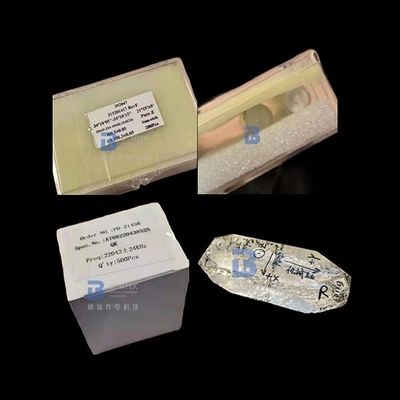 AT Cut Single Crystal Quartz Blank 70MHz để kiểm soát tần số